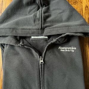 Abercrombie Kids Gray Full Zip Hoodie